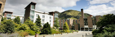 Pollock Halls, university accommodation.