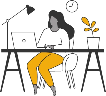 People and Money illustration woman