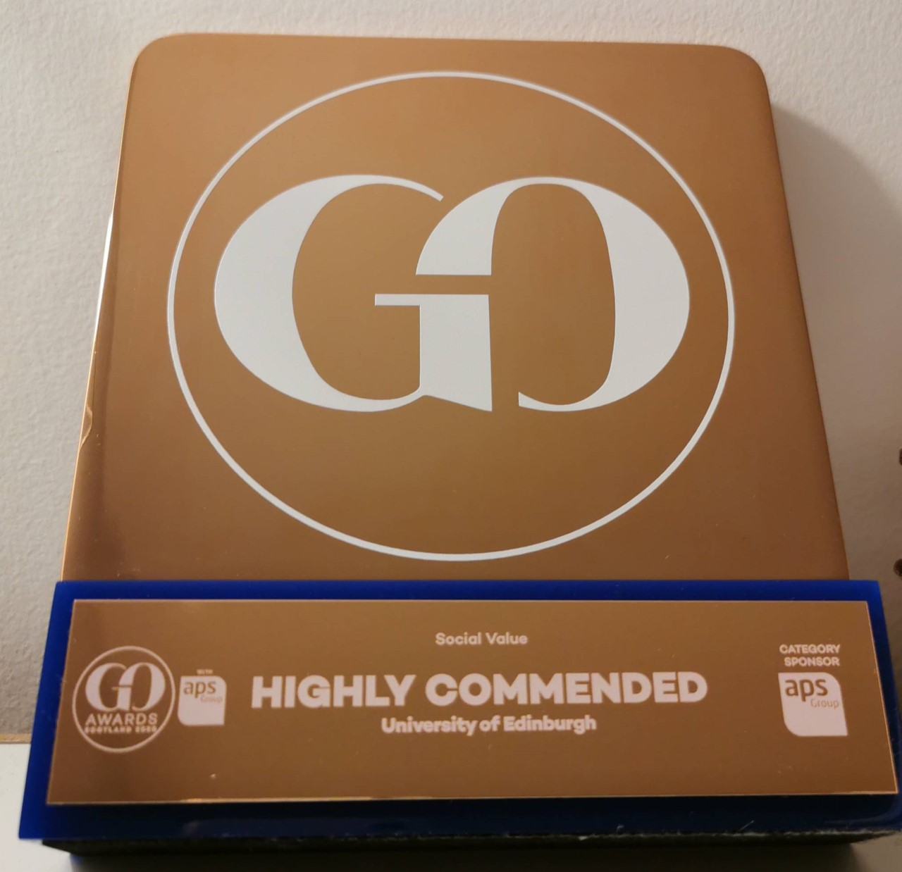 Procurement highly commended in GO awards