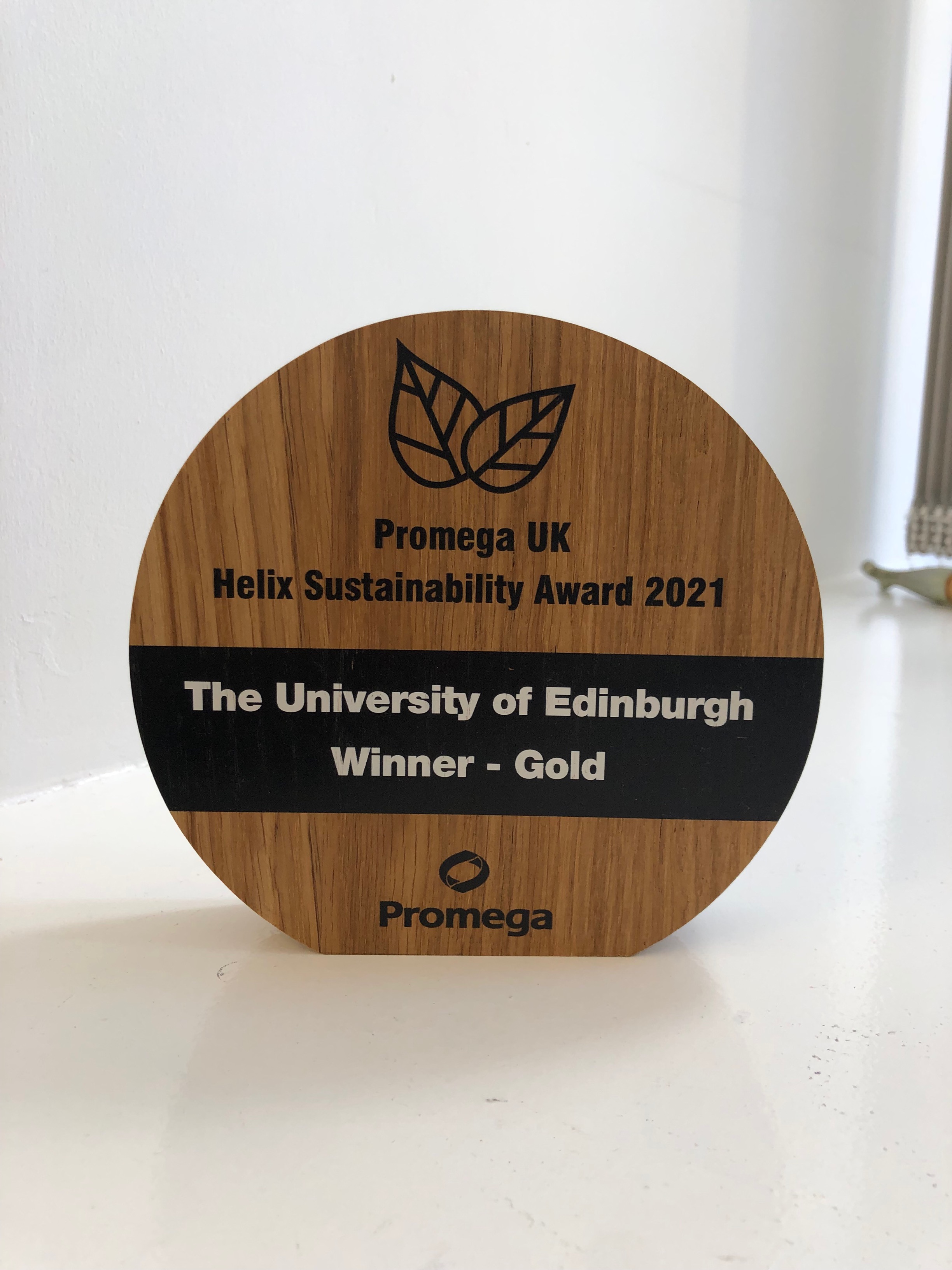 Helix Gold Award Promega